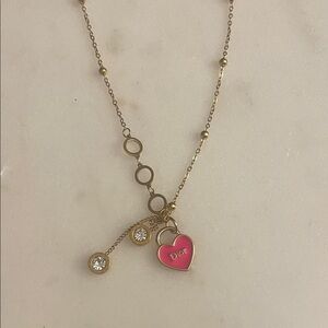 double sided design Charm pendant | up cycled parts